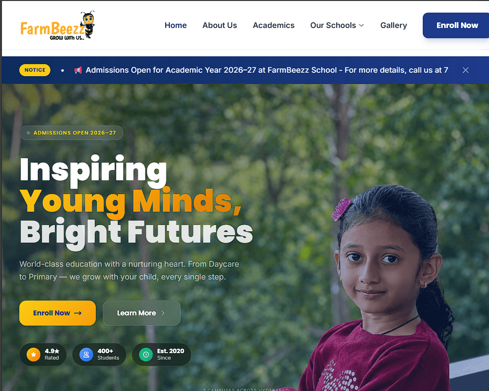 FarmBeezz School screenshot